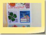 B023 STAMP: I Love You, DAD $.22
Back is not sticky